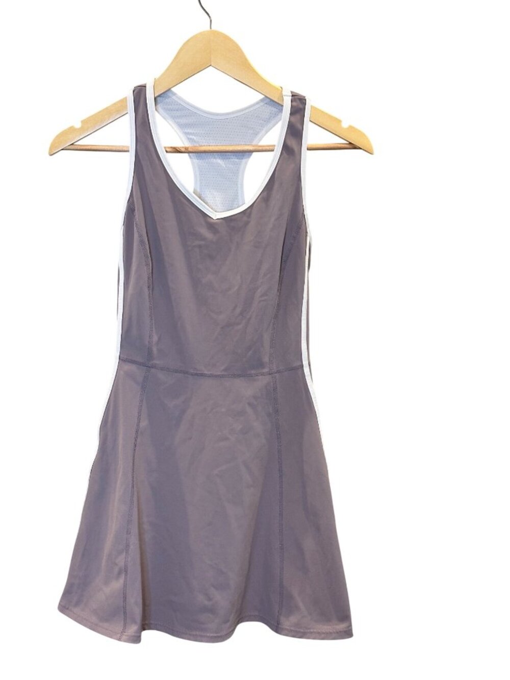 ATTRACO FUTURE Women's Size S Heather Purple Tennis Dress with Shorts & Pockets